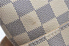 Authentic Louis Vuitton Damier Azur Totally PM Tote Bag White N41280 LV J0831