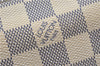 Authentic Louis Vuitton Damier Azur Totally PM Tote Bag White N41280 LV J0831
