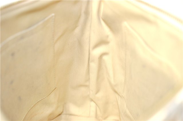 Authentic Louis Vuitton Damier Azur Totally PM Tote Bag White N41280 LV J0831