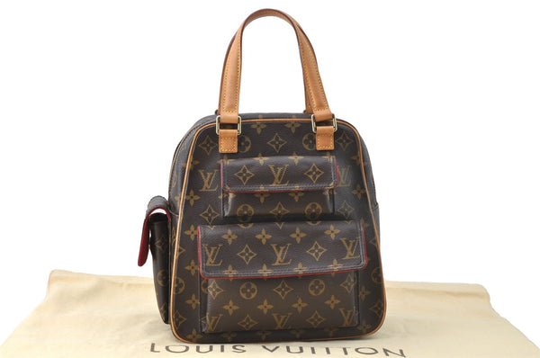 Authentic Louis Vuitton Monogram Excentri Cite Hand Bag M51161 LV J0832