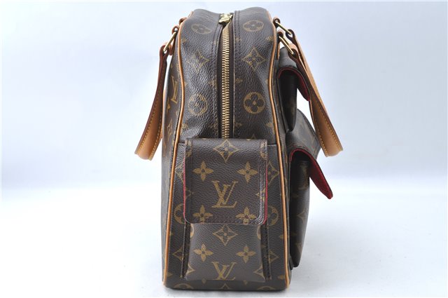 Authentic Louis Vuitton Monogram Excentri Cite Hand Bag M51161 LV J0832