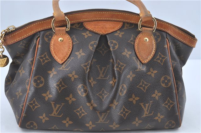 Authentic Louis Vuitton Monogram Tivoli PM Hand Bag M40143 LV J0834