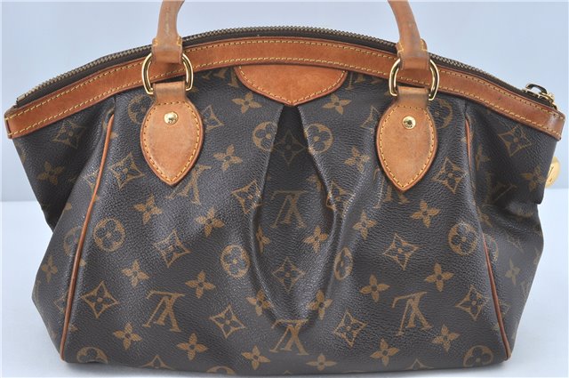 Authentic Louis Vuitton Monogram Tivoli PM Hand Bag M40143 LV J0834