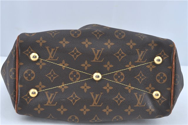 Authentic Louis Vuitton Monogram Tivoli PM Hand Bag M40143 LV J0834