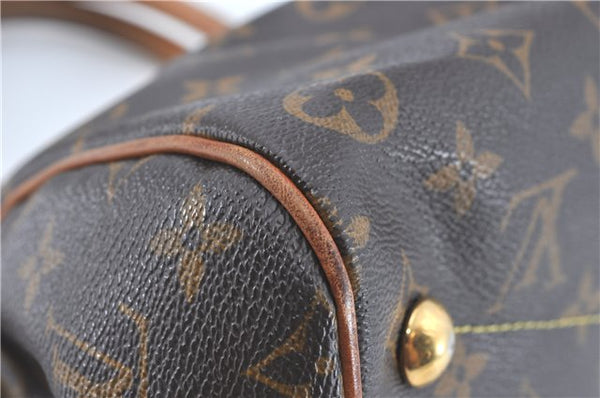 Authentic Louis Vuitton Monogram Tivoli PM Hand Bag M40143 LV J0834