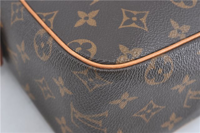 Authentic Louis Vuitton Monogram Viva Cite GM Shoulder Bag M51163 LV J0835