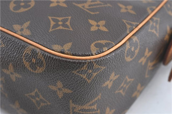 Authentic Louis Vuitton Monogram Viva Cite GM Shoulder Bag M51163 LV J0835