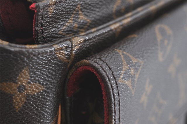 Authentic Louis Vuitton Monogram Viva Cite GM Shoulder Bag M51163 LV J0835