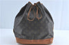 Authentic Louis Vuitton Monogram Noe Shoulder Cross Body Bag M42224 LV J0856