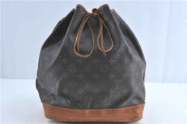 Authentic Louis Vuitton Monogram Noe Shoulder Cross Body Bag M42224 LV J0856