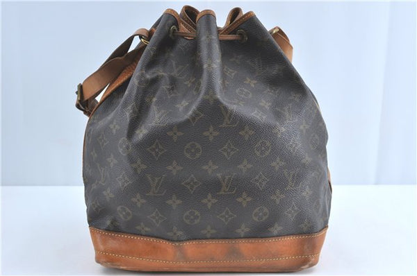 Authentic Louis Vuitton Monogram Noe Shoulder Cross Body Bag M42224 LV J0856