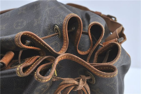 Authentic Louis Vuitton Monogram Noe Shoulder Cross Body Bag M42224 LV J0856