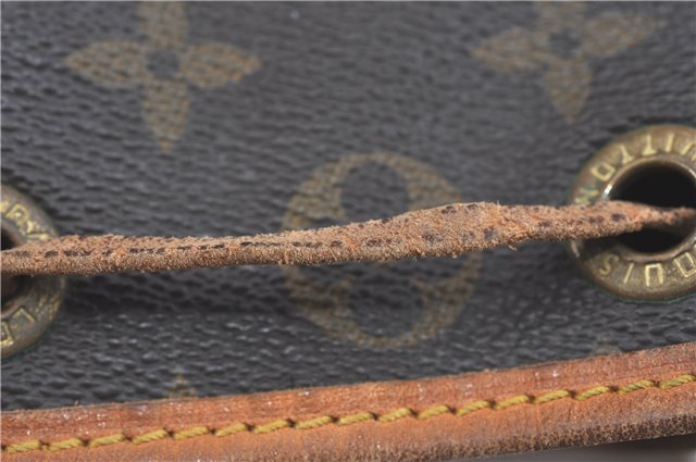 Authentic Louis Vuitton Monogram Noe Shoulder Cross Body Bag M42224 LV J0856