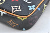 Louis Vuitton Monogram Multicolor Pochette Accessoires Pouch M92648 Black J0867