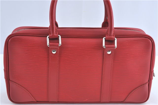Auth Louis Vuitton Epi Vivienne Long MM Shoulder Hand Bag Red M5911E LV J0873