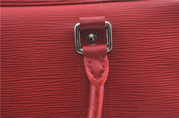 Auth Louis Vuitton Epi Vivienne Long MM Shoulder Hand Bag Red M5911E LV J0873