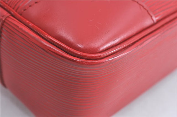 Auth Louis Vuitton Epi Vivienne Long MM Shoulder Hand Bag Red M5911E LV J0873