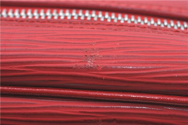 Auth Louis Vuitton Epi Vivienne Long MM Shoulder Hand Bag Red M5911E LV J0873