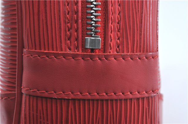 Auth Louis Vuitton Epi Vivienne Long MM Shoulder Hand Bag Red M5911E LV J0873