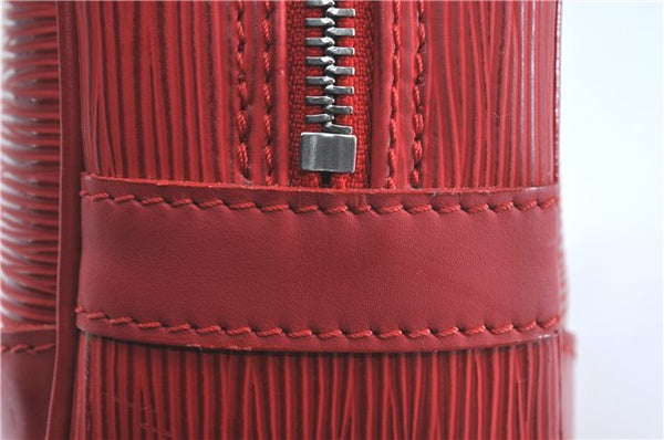 Auth Louis Vuitton Epi Vivienne Long MM Shoulder Hand Bag Red M5911E LV J0873
