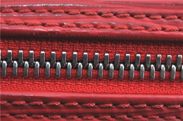 Auth Louis Vuitton Epi Vivienne Long MM Shoulder Hand Bag Red M5911E LV J0873