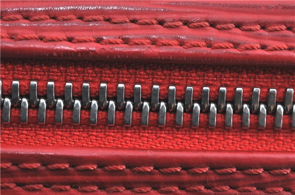 Auth Louis Vuitton Epi Vivienne Long MM Shoulder Hand Bag Red M5911E LV J0873