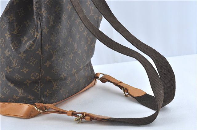Authentic Louis Vuitton Monogram Montsouris GM Backpack M51135 LV J0876