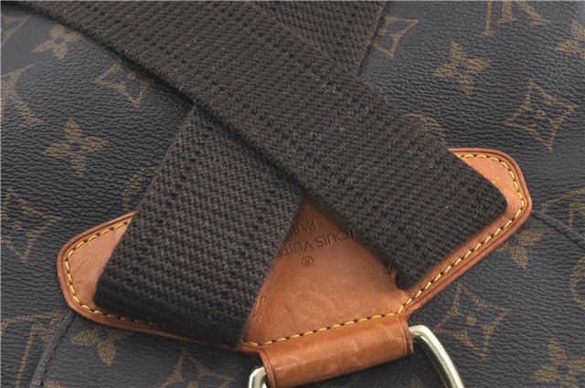 Authentic Louis Vuitton Monogram Montsouris GM Backpack M51135 LV J0876