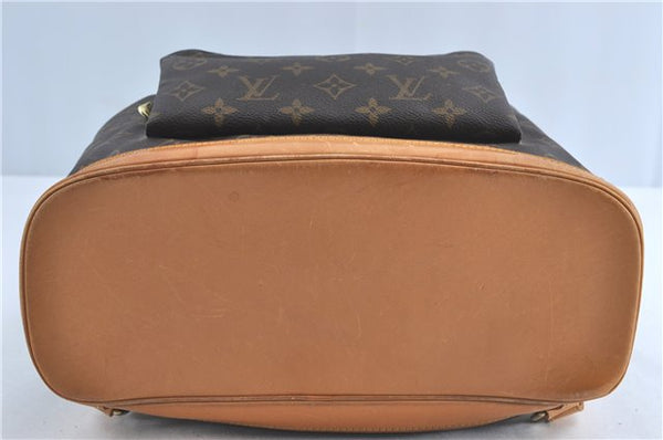 Authentic Louis Vuitton Monogram Montsouris GM Backpack M51135 LV J0876