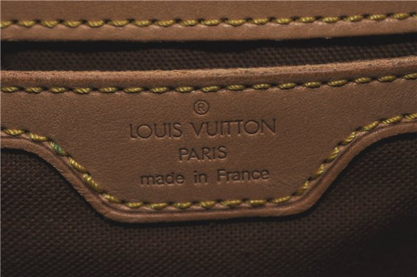 Authentic Louis Vuitton Monogram Montsouris GM Backpack M51135 LV J0876