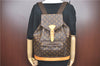 Authentic Louis Vuitton Monogram Montsouris GM Backpack M51135 LV J0876