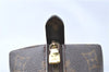 Auth Louis Vuitton Monogram Trousse Demi Ronde 23 Cosmetic Pouch M47520 LV J0879