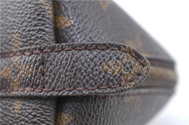 Auth Louis Vuitton Monogram Trousse Demi Ronde 23 Cosmetic Pouch M47520 LV J0879