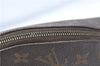 Auth Louis Vuitton Monogram Trousse Demi Ronde 23 Cosmetic Pouch M47520 LV J0879
