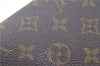 Auth Louis Vuitton Monogram Trousse Demi Ronde 23 Cosmetic Pouch M47520 LV J0879