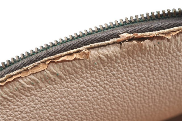 Auth Louis Vuitton Monogram Trousse Demi Ronde 23 Cosmetic Pouch M47520 LV J0879