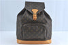 Authentic Louis Vuitton Monogram Montsouris GM Backpack M51135 LV J0883