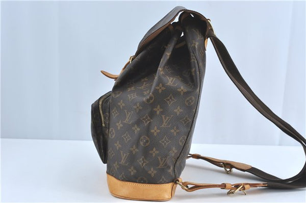 Authentic Louis Vuitton Monogram Montsouris GM Backpack M51135 LV J0883