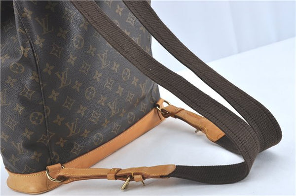 Authentic Louis Vuitton Monogram Montsouris GM Backpack M51135 LV J0883