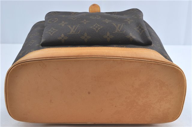 Authentic Louis Vuitton Monogram Montsouris GM Backpack M51135 LV J0883