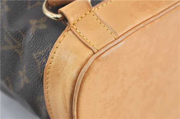 Authentic Louis Vuitton Monogram Montsouris GM Backpack M51135 LV J0883