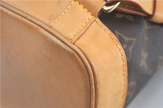 Authentic Louis Vuitton Monogram Montsouris GM Backpack M51135 LV J0883
