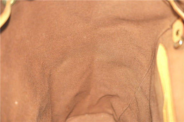 Authentic Louis Vuitton Monogram Montsouris GM Backpack M51135 LV J0883