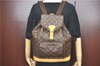 Authentic Louis Vuitton Monogram Montsouris GM Backpack M51135 LV J0883