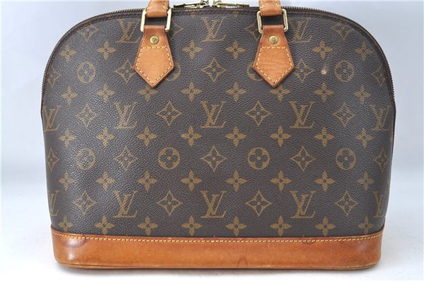 Authentic Louis Vuitton Monogram Alma Hand Bag M51130 LV J0897