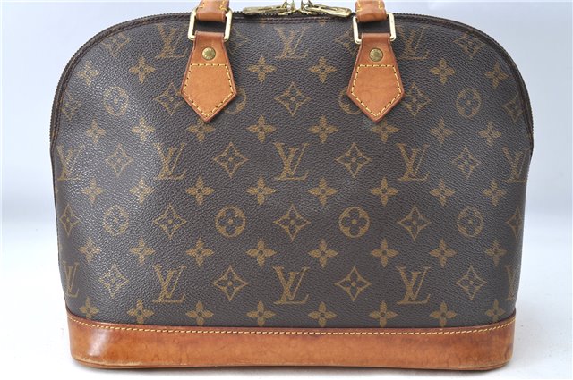 Authentic Louis Vuitton Monogram Alma Hand Bag M51130 LV J0897