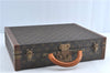 Authentic Louis Vuitton Monogram President Classeur Trunk Case M53012 LV J0907