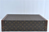 Authentic Louis Vuitton Monogram President Classeur Trunk Case M53012 LV J0907