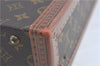 Authentic Louis Vuitton Monogram President Classeur Trunk Case M53012 LV J0907