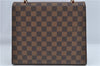 Authentic Louis Vuitton Damier Malesherbes Hand Bag Purse N51379 LV J0908